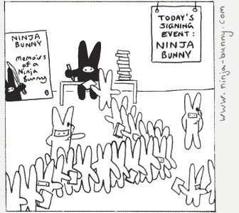 Ninja Bunny Cashes In On The Autobiography Craze