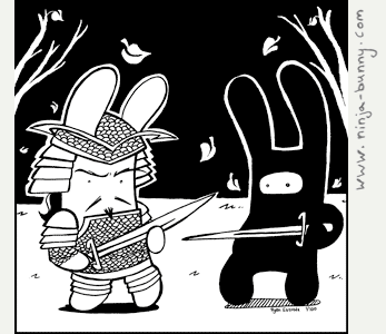 Samurai Bunny Vs Ninja Bunny The Final Showdown