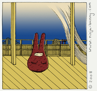Away From The Action Daruma Had Been Meditating