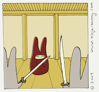 They Were Going To Turn Him Into Bunny Shish Kebab