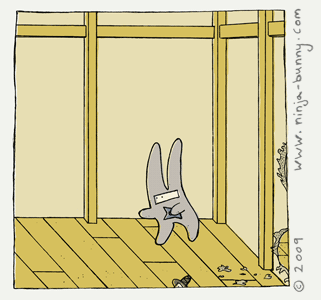 Someone Put Bunny In The Corner