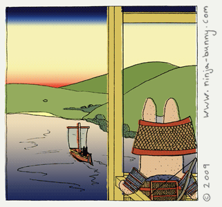 It Was A Little Cliché The Samurai Thought, Sailing Off Into The Sunset