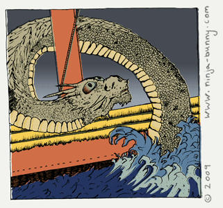 The Sea Monster Made Itself Known