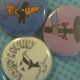 Ninja Bunny Badgeset 1, closeup