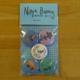 Ninja Bunny Badgeset 1